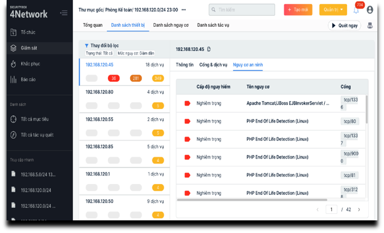 Hệ Thống Dò Quét Lỗ Hổng BTA 4003